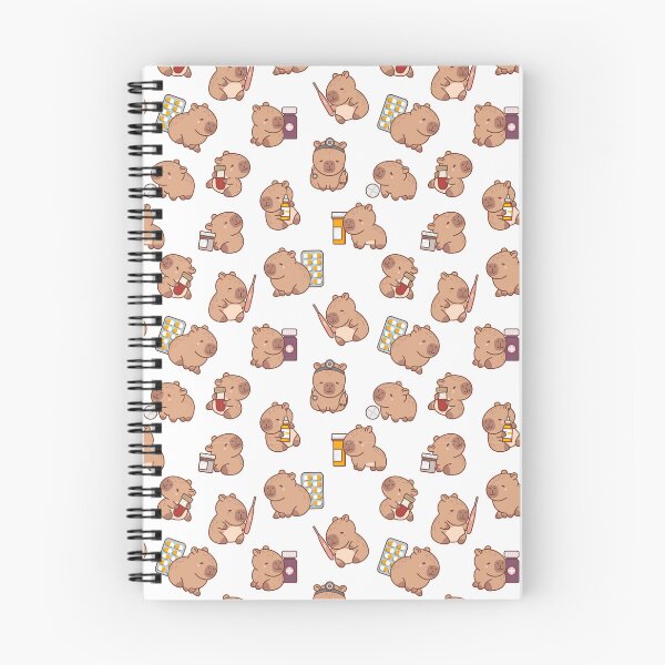 Item preview, Medical Kawaii Capybara Set designed and sold by OlyaLitvinova.