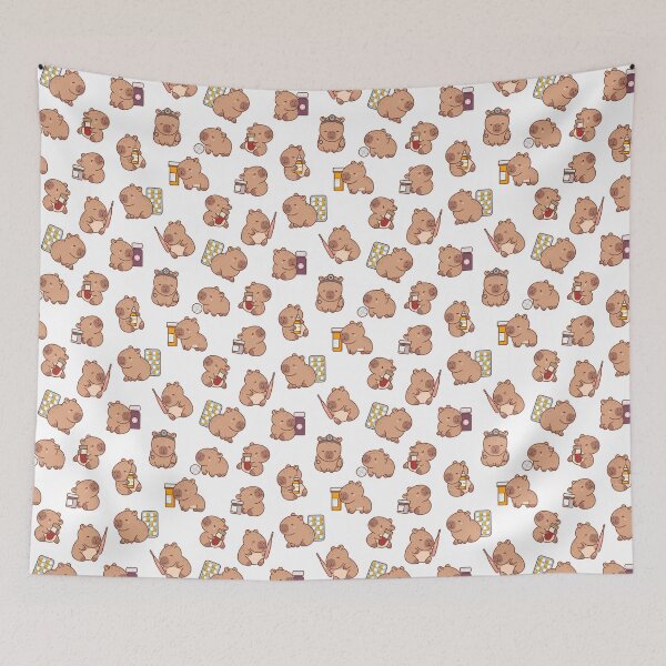 Item preview, Medical Kawaii Capybara Set designed and sold by OlyaLitvinova.