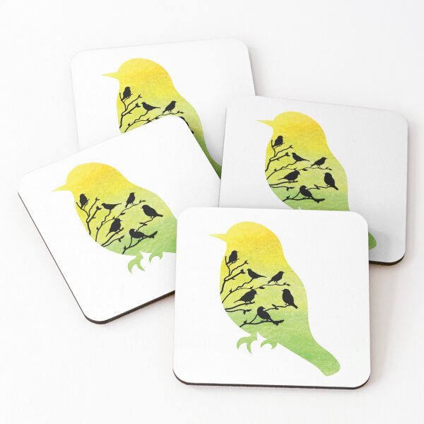 Item preview, Double exposure of a bird designed and sold by Aithlin123.