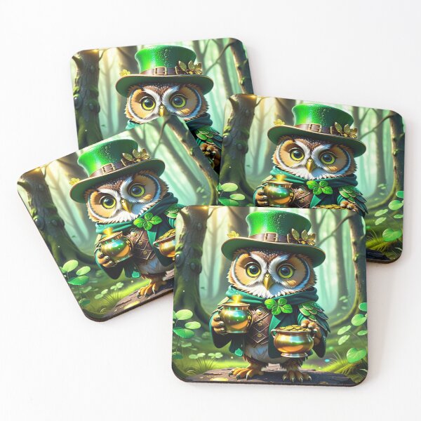 Item preview, Owl Leprechaun designed and sold by Jbl55.
