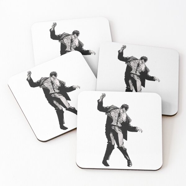 Item preview, Dancing Man B&W designed and sold by NakedJake.