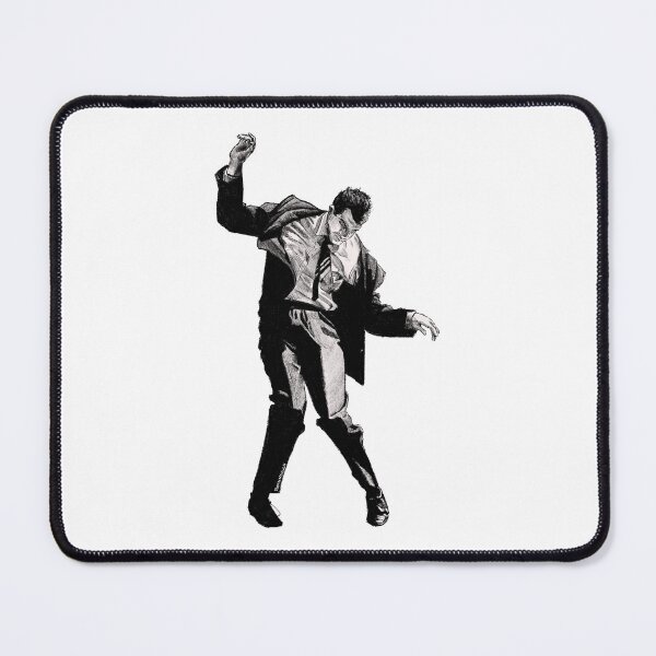 Item preview, Dancing Man B&W designed and sold by NakedJake.