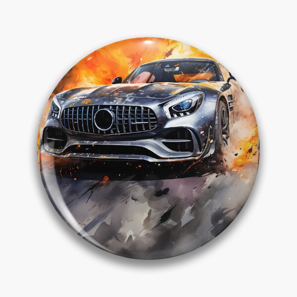 Item preview, Mercedes-Benz AMG GT in Fire Action designed and sold by RevUpDesign.