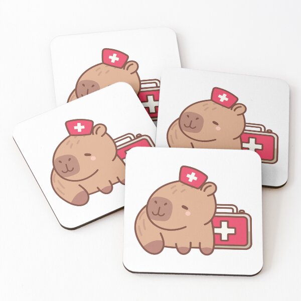 Item preview, Medicine Cute Capybara Pack designed and sold by OlyaLitvinova.