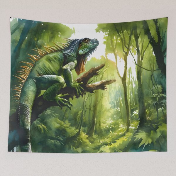 Item preview, Iguana perched on a branch designed and sold by h00ch2003.