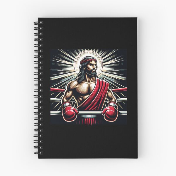 Artikelvorschau, Gott im Boxring für Jesus mit Handschuhen und Sport entworfen und verkauft von Dressed For Duty.