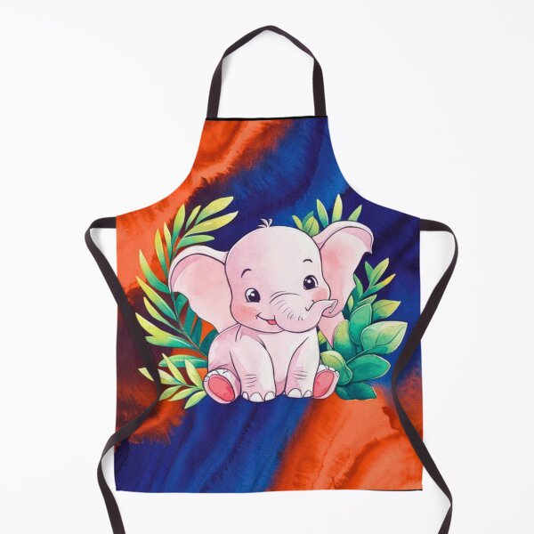 Item preview, Cute Elephant. Little elephant, colorful elephant, elephant drawing designed and sold by ElephantVibes.