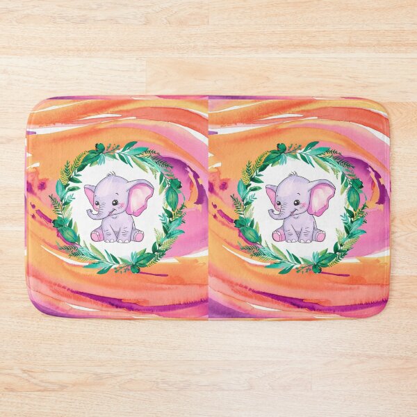 Item preview, Cute Elephant. Little elephant, colorful elephant, elephant drawing designed and sold by ElephantVibes.