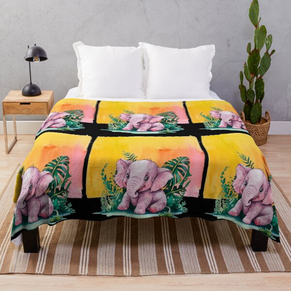 Item preview, Cute Elephant. Little elephant, colorful elephant, elephant drawing designed and sold by ElephantVibes.
