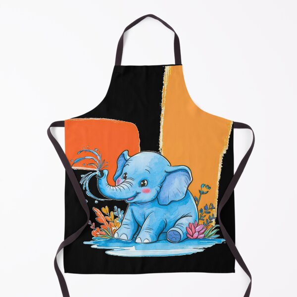 Item preview, Cute Elephant. Little elephant, colorful elephant, elephant drawing designed and sold by ElephantVibes.