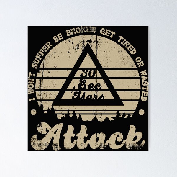Thirty Seconds To Mars Posters for Sale | Redbubble