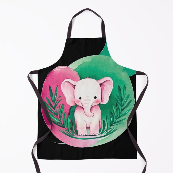 Item preview, Cute Elephant. Little elephant, colorful elephant, elephant drawing designed and sold by ElephantVibes.