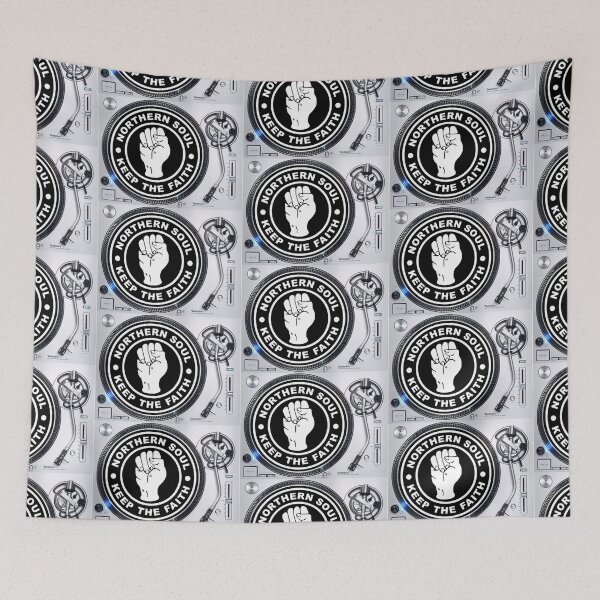 Item preview, dj deck vinyl retro Northern Soul keep the Faith Music rocks designed and sold by Tee-Shirt-Topia.