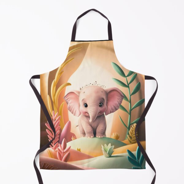 Item preview, Cute Elephant. Little elephant, colorful elephant, elephant drawing designed and sold by ElephantVibes.