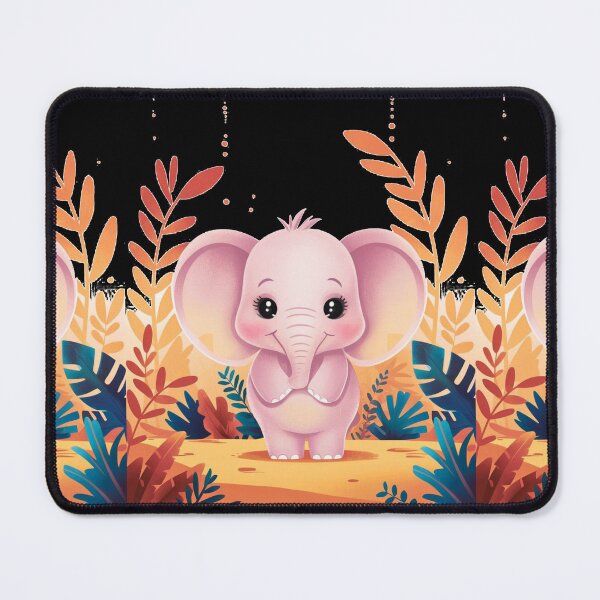Item preview, Cute Elephant. Little elephant, colorful elephant, elephant drawing designed and sold by ElephantVibes.