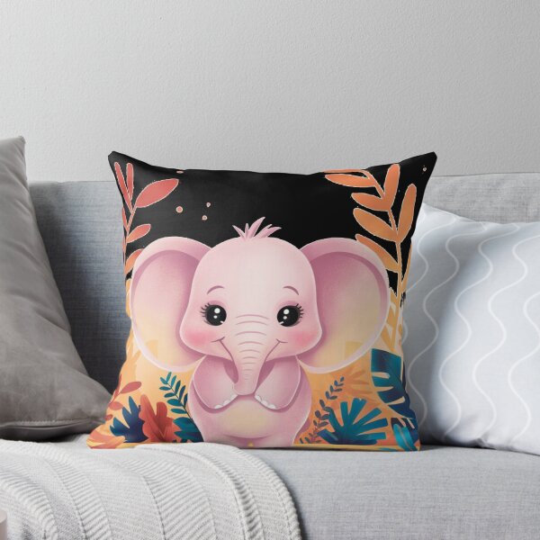 Item preview, Cute Elephant. Little elephant, colorful elephant, elephant drawing designed and sold by ElephantVibes.