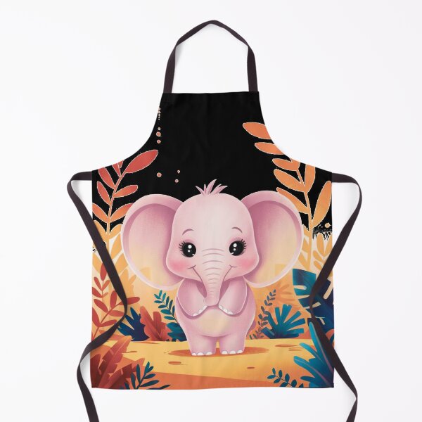 Item preview, Cute Elephant. Little elephant, colorful elephant, elephant drawing designed and sold by ElephantVibes.