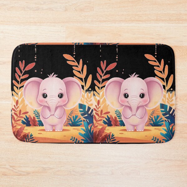Item preview, Cute Elephant. Little elephant, colorful elephant, elephant drawing designed and sold by ElephantVibes.