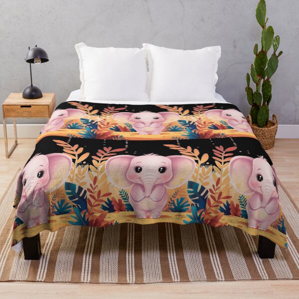Item preview, Cute Elephant. Little elephant, colorful elephant, elephant drawing designed and sold by ElephantVibes.