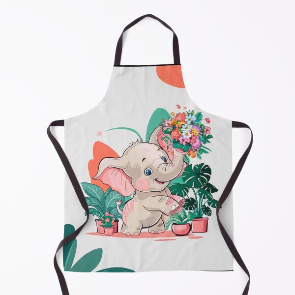 Item preview, Cute Elephant. Little elephant, colorful elephant, elephant drawing designed and sold by ElephantVibes.