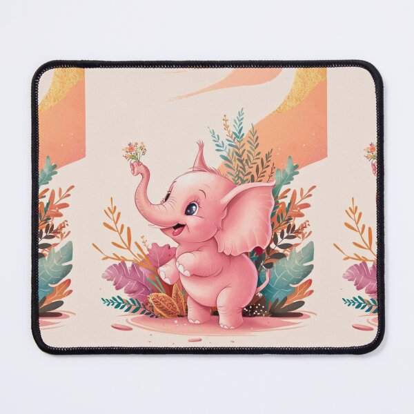 Item preview, Cute Elephant. Little elephant, colorful elephant, elephant drawing designed and sold by ElephantVibes.