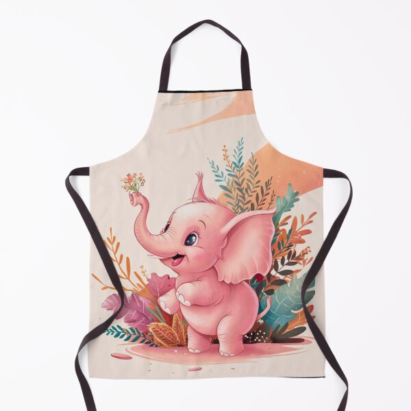 Item preview, Cute Elephant. Little elephant, colorful elephant, elephant drawing designed and sold by ElephantVibes.