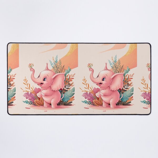 Item preview, Cute Elephant. Little elephant, colorful elephant, elephant drawing designed and sold by ElephantVibes.