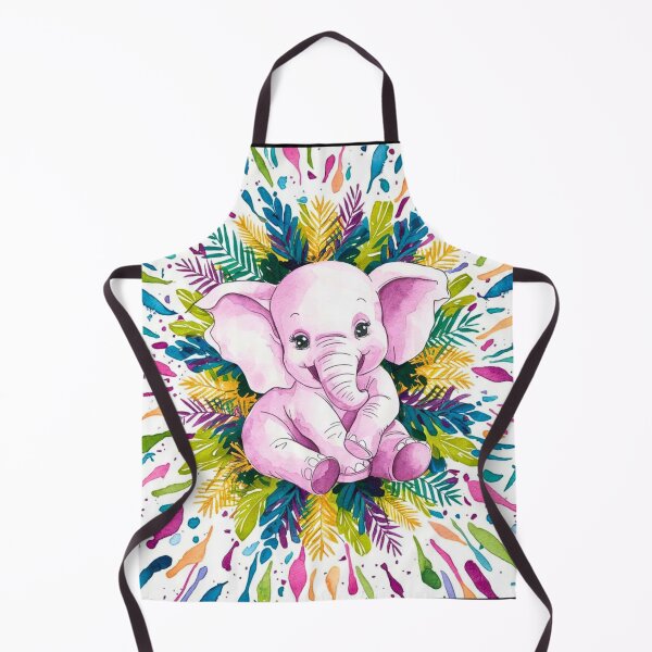 Item preview, Cute Elephant. Little elephant, colorful elephant, elephant drawing designed and sold by ElephantVibes.