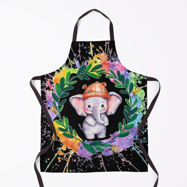 Item preview, Cute Elephant. Little elephant, colorful elephant, elephant drawing designed and sold by ElephantVibes.