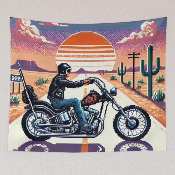 Item preview, Cactus Road Sunset designed and sold by NhongPorchi.