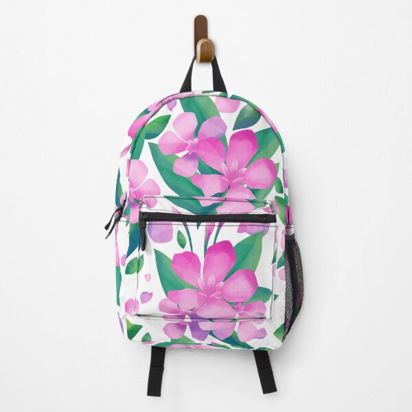 Item preview, Pastel colored design with oleander flowers designed and sold by Ekaterina Glazkova.
