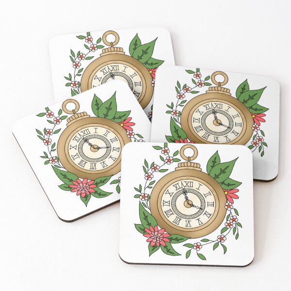 Item preview, Timepiece with Flowers designed and sold by Cryptid-Crafter.