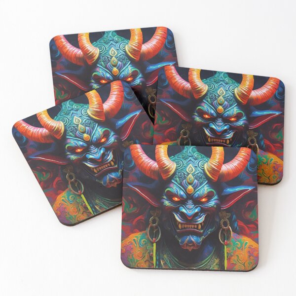 Item preview, Demonio azul de Jen designed and sold by MatrixTattoo.