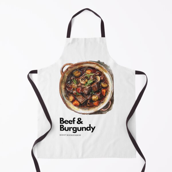 Item preview, French Boeuf Bourguignon Sticker - Watercolor Culinary Delight designed and sold by Lexa Pix.