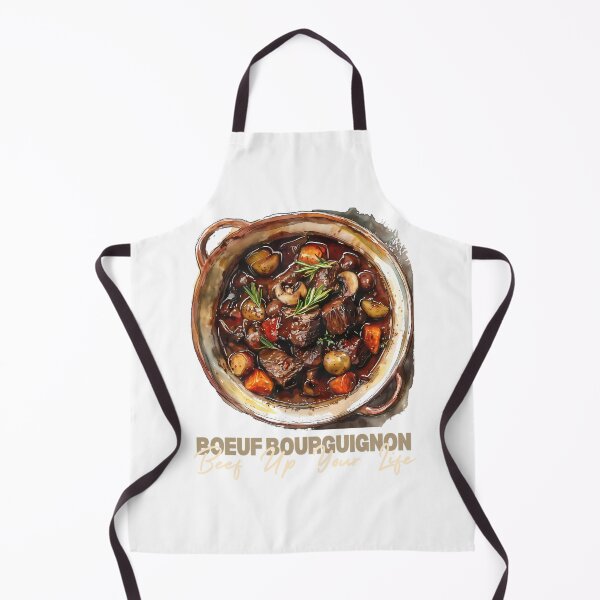 Item preview, Boeuf Bourguignon Watercolor Sticker - Gourmet French Food Art designed and sold by Lexa Pix.