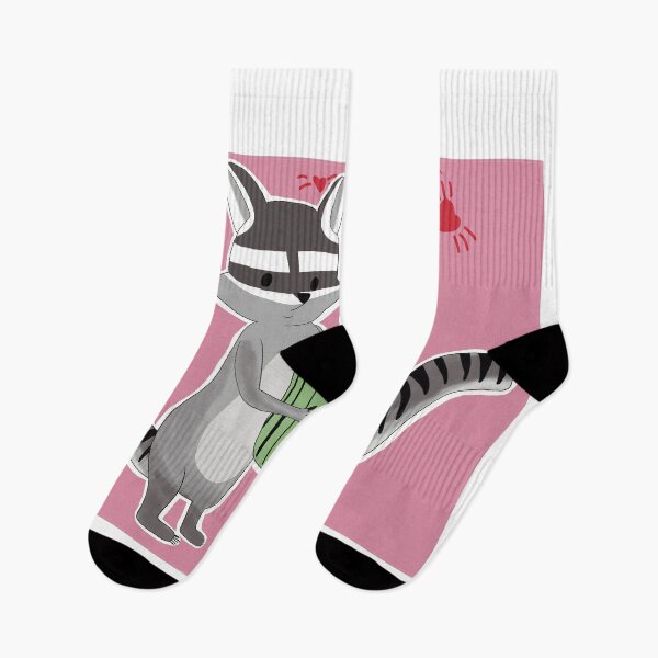 Item preview, Racoon Love Watermelons designed and sold by ZingyRing.