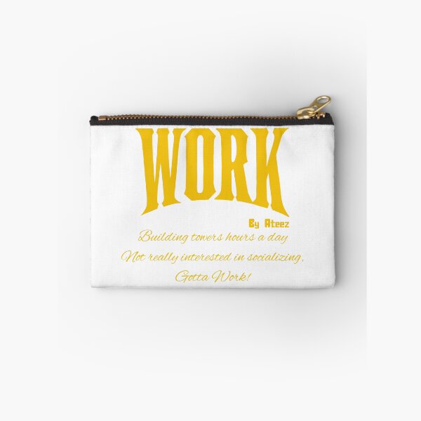 Item preview, Work Quote by Ateez designed and sold by ArtRaftPro.