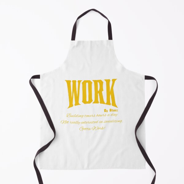 Item preview, Work Quote by Ateez designed and sold by ArtRaftPro.