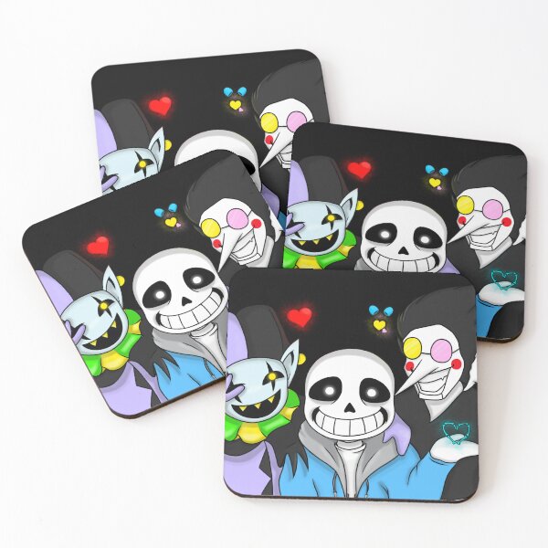 Item preview, Lovely Sans, Jevil and Spamton  designed and sold by DarkWolfDB.
