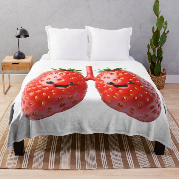 Item preview, Lung-shaped Fruit and Vegetable Pairing designed and sold by AI-Only Creations.