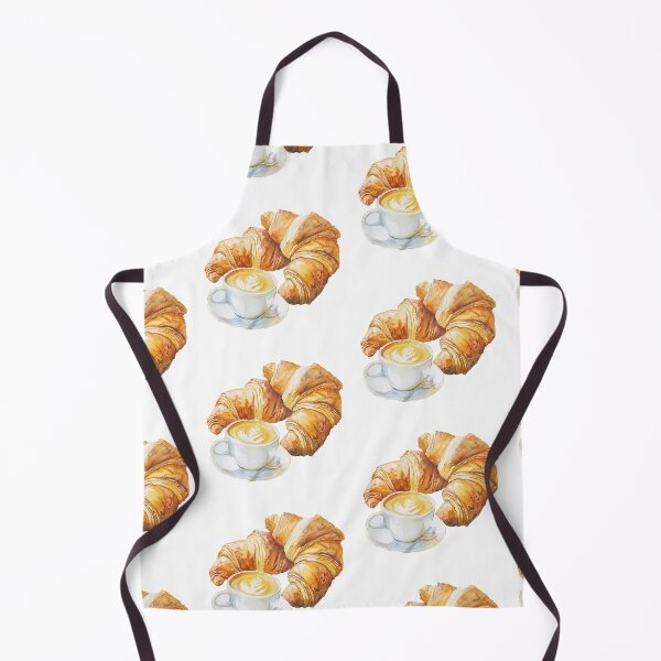 Item preview, Charming Watercolor Croissants Sticker - French Pastry Art designed and sold by Lexa Pix.