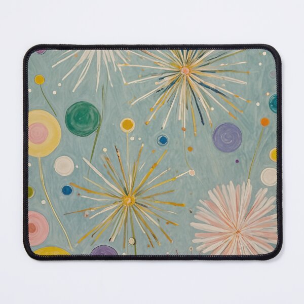 Item preview, Dreamscape Fireworks: Pastel Burst Abstract Design designed and sold by Lizetteh.