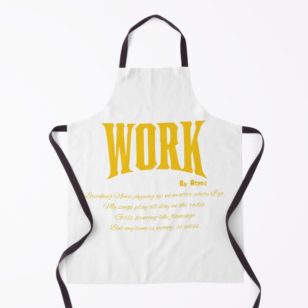 Item preview, Work Quote by Ateez designed and sold by ArtRaftPro.