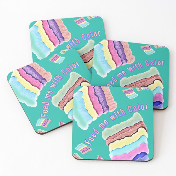 Item preview, Feed me with Color - colorful pattern for a good mood designed and sold by kikidu21.