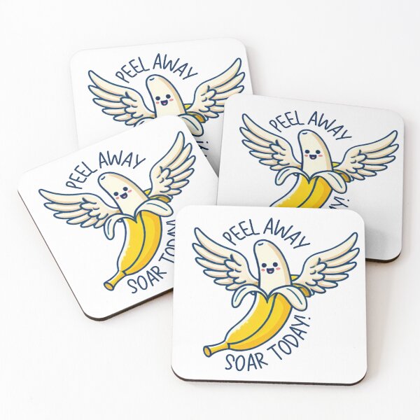 Artikelvorschau, Schälen Sie los und schweben Sie heute! - Fliegende Banane entworfen und verkauft von Funny-Banana.