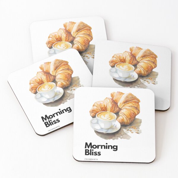 Item preview, Croissants Watercolor Sticker - Delightful French Bakery Art designed and sold by Lexa Pix.