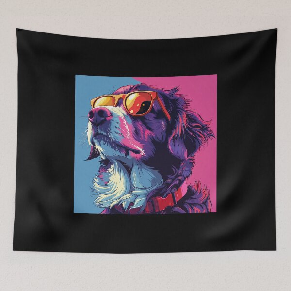 Item preview, Colorful Abstract Dog Portrait designed and sold by Artful-Adam.