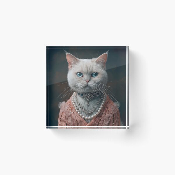 Item preview, Miss Pearly White British Shorthair  designed and sold by Nocturne  Paws.