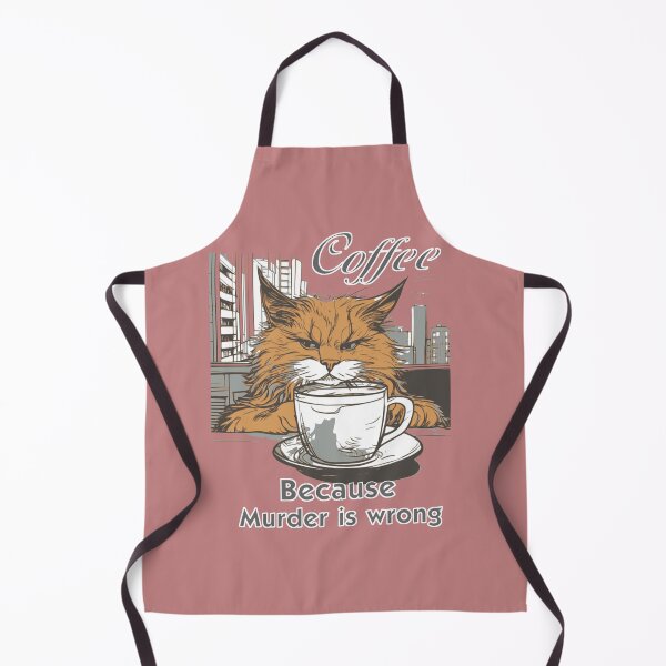Item preview, Coffee because murder is wrong funny designed and sold by FabFreakShop.
