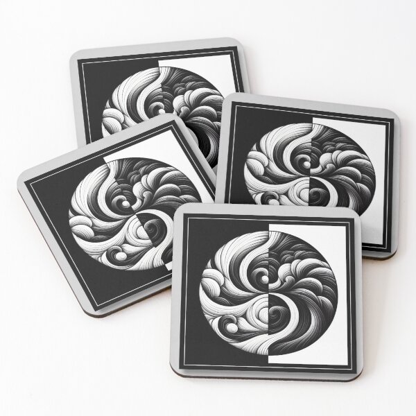 Aperçu de l'œuvre “Abstraction Monochromatique en Relief” créée et vendue par NMProductos.